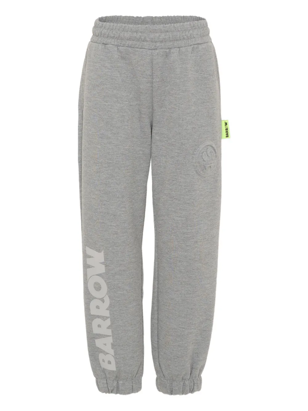 Barrow kids logo-print track pants - Grigio