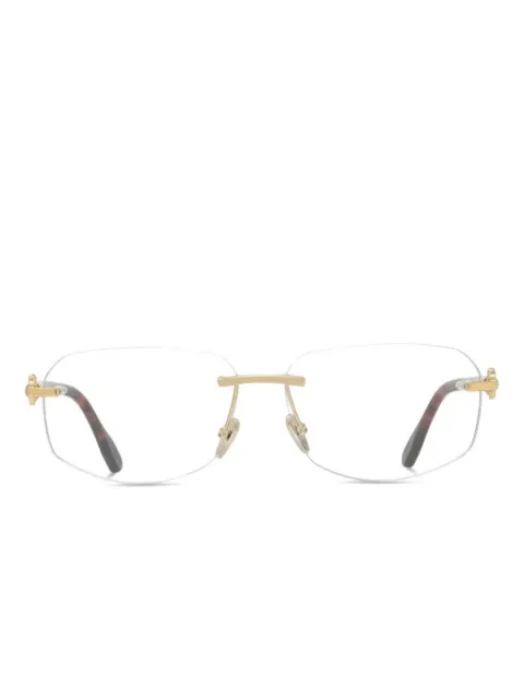 Fred Double Cable geometric-frame glasses