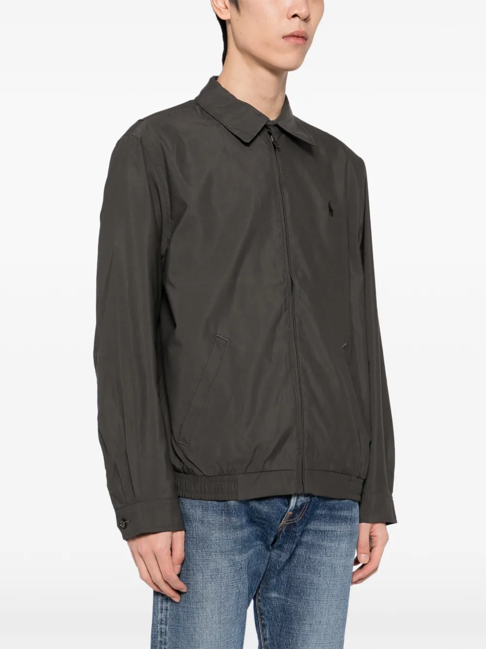 Polo Ralph Lauren Waterafstotend donsjack Grijs