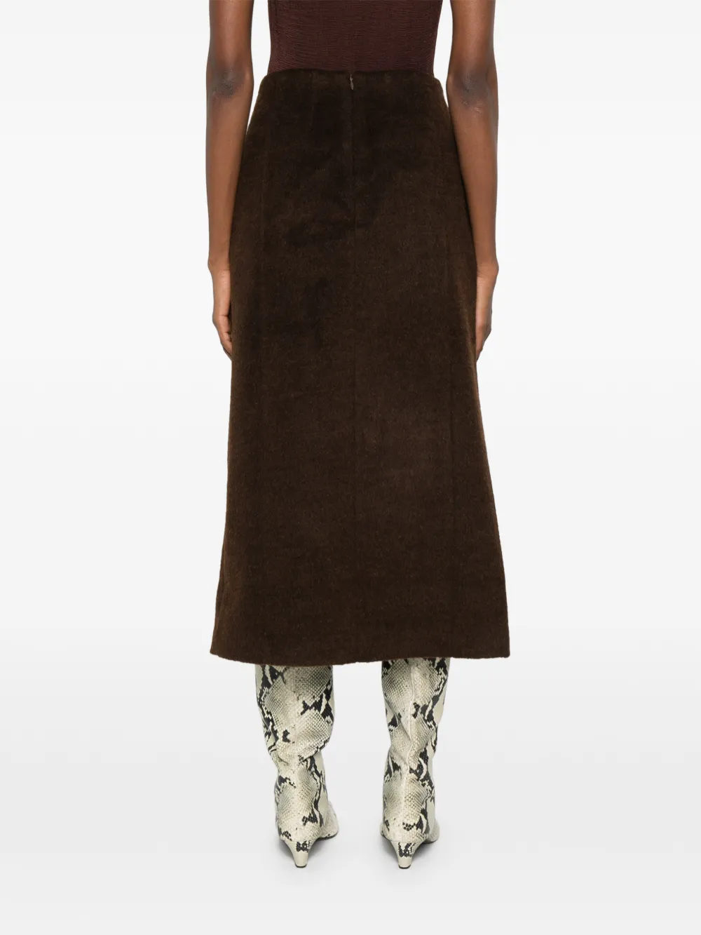 Tailored Midi Skirt