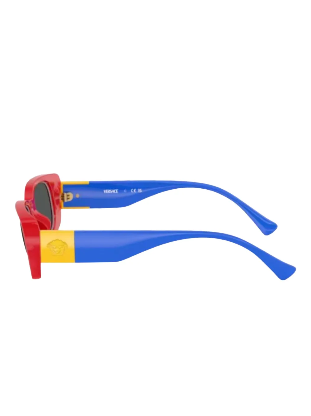  Versace Kids Gafas De Sol Con Montura Rectangular - Rojo 