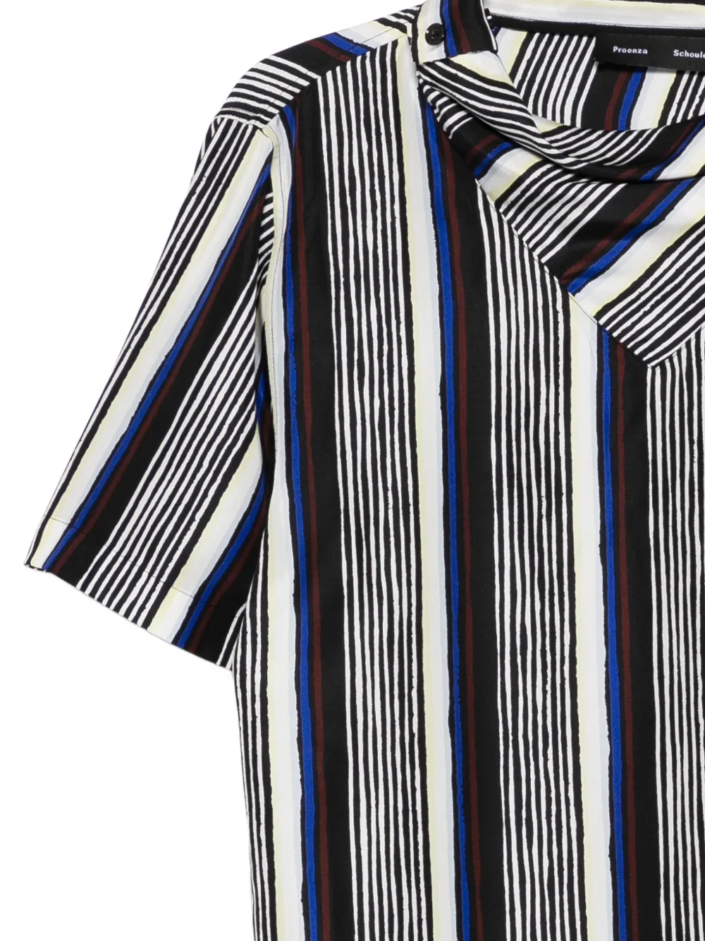  Proenza Schouler Striped Top - Black 