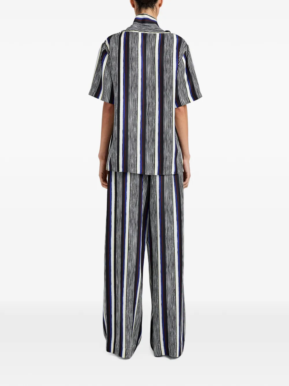 Proenza Schouler Gestreepte top Zwart