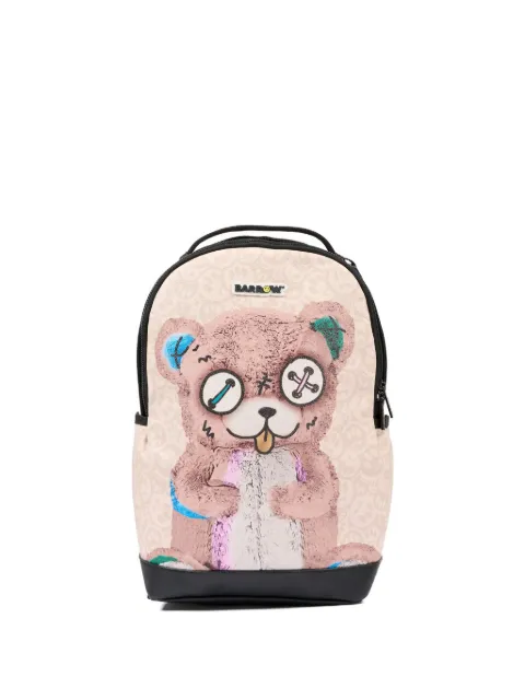 Barrow kids teddy-print backpack