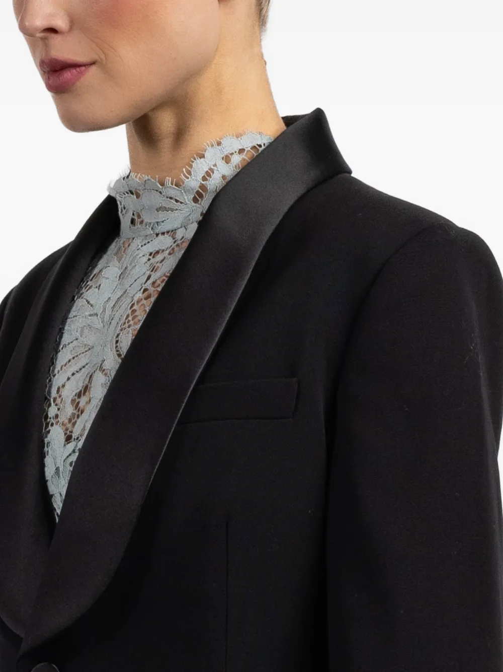 Ari Shawl-Collar Blazer