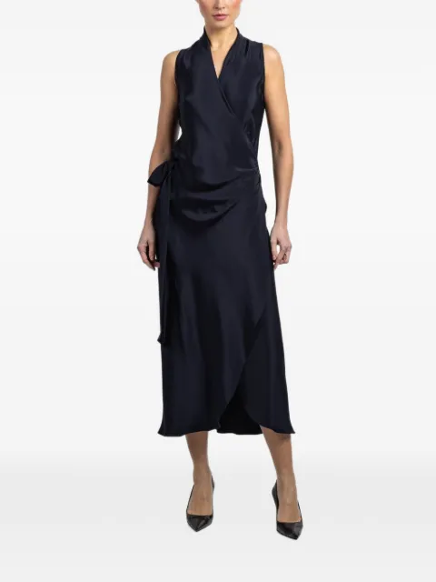 Peter Cohen Nikki sleeveless tie midi dress