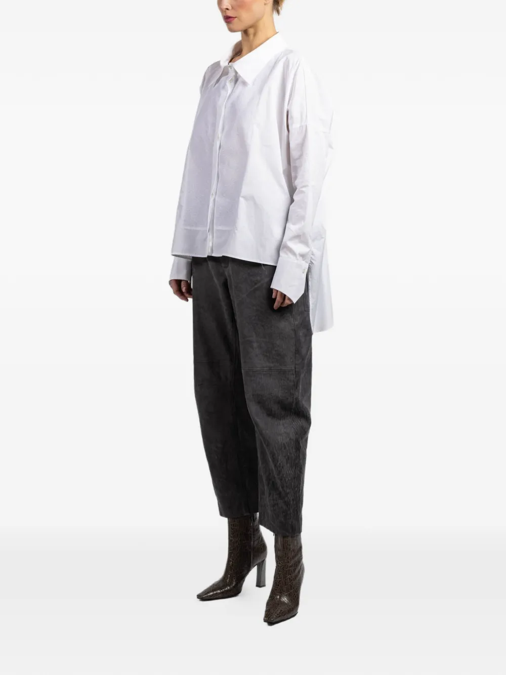  Jejia Tom Long-sleeved Shirt - White 
