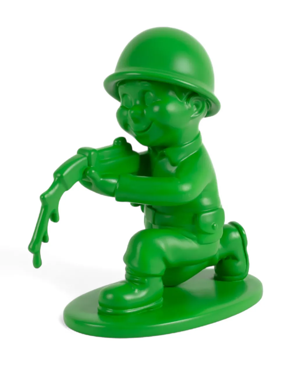 Seletti Soldier Sculpture (10.5cm X 20cm) In Green