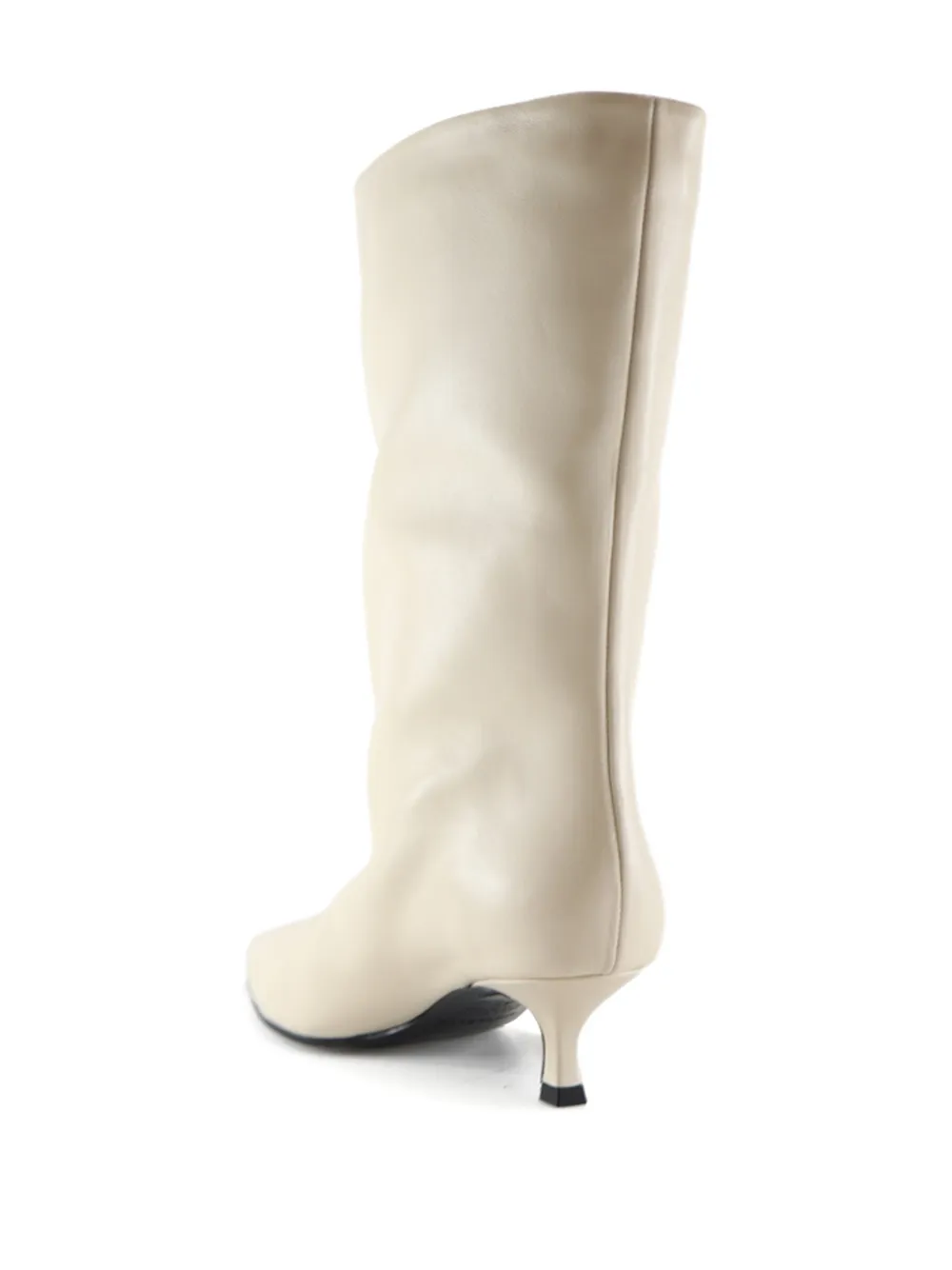 Notabene 40mm Greer Pointed-toe Boots In Neutral