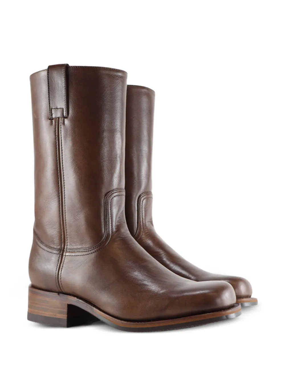Notabene bottines Achilles 30 mm en cuir | bottes d'inspiration western | Image 2