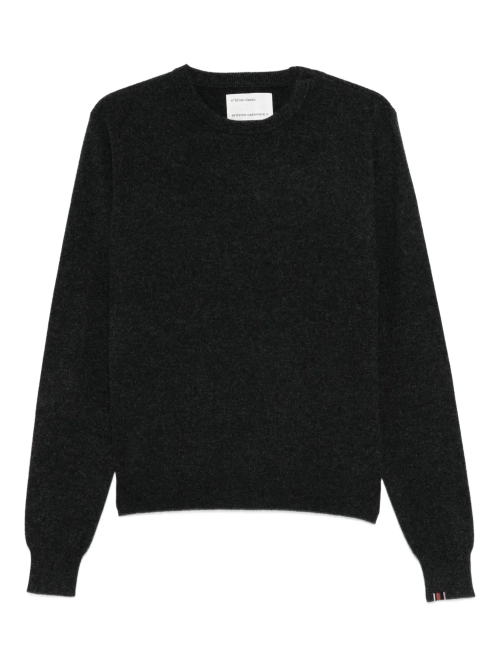extreme cashmere crew-neck sweater - Grey
