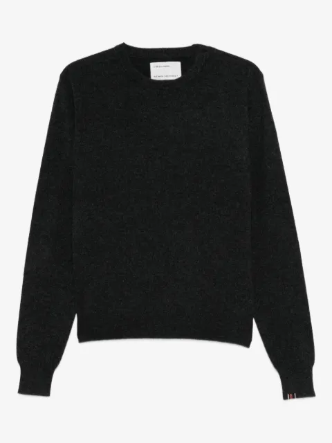 extreme cashmere suéter con cuello redondo