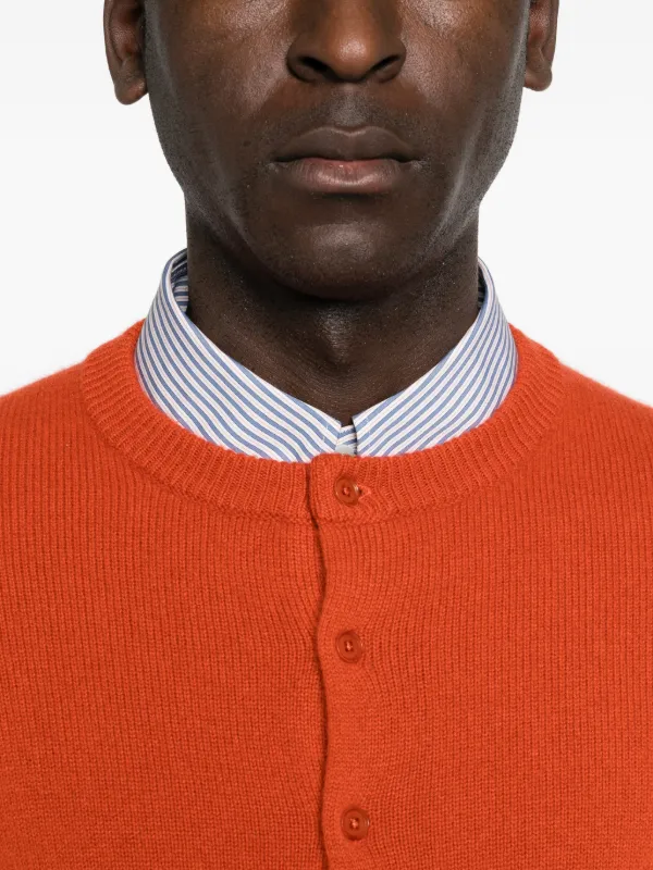 Extreme Cashmere ボタン カーディガン | オレンジ | FARFETCH JP