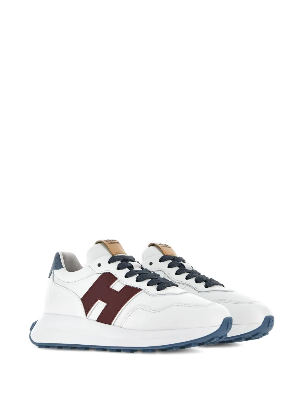 Hogan H641 50mm sneakers met H-patch - Wit