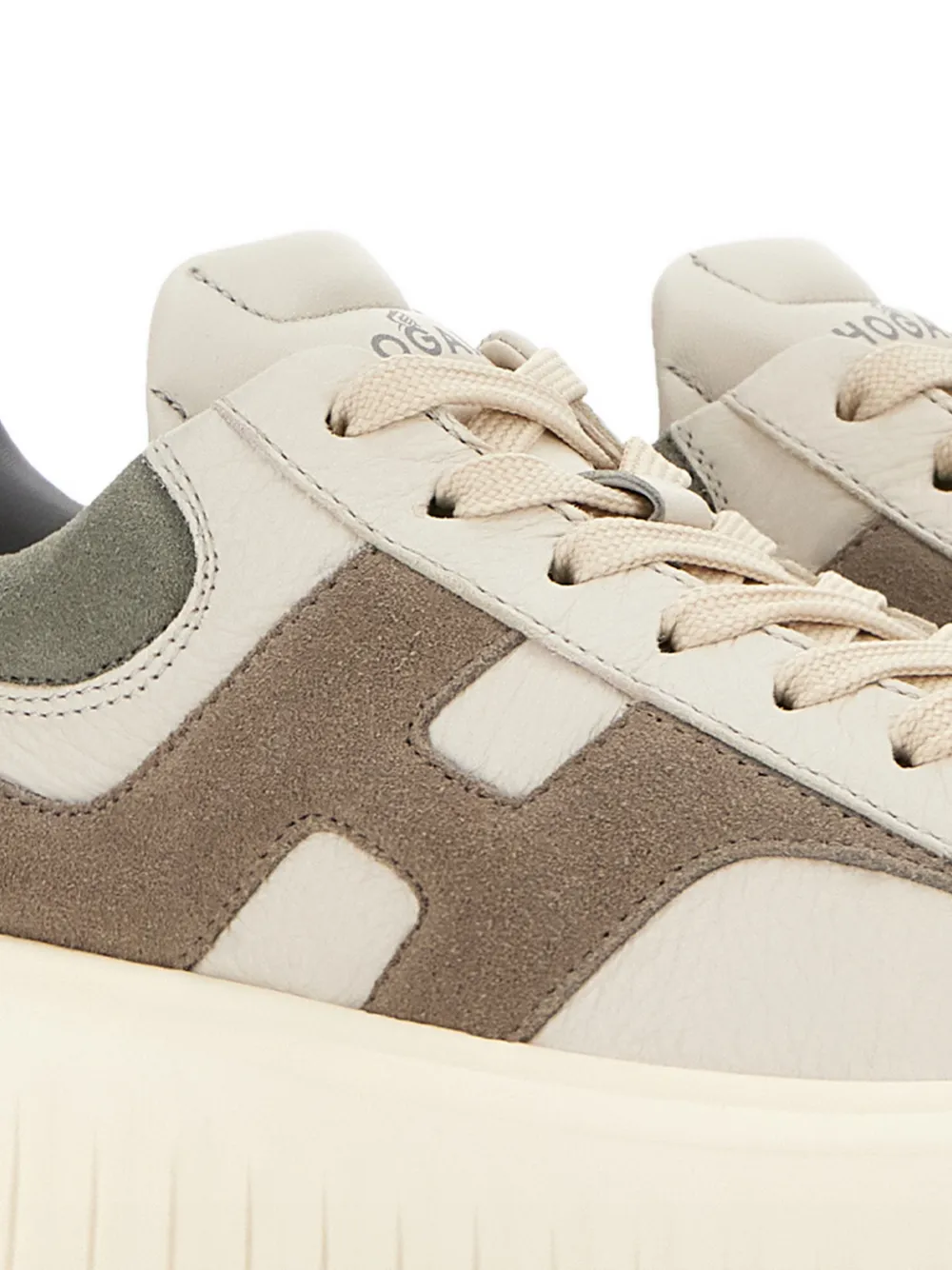 Hogan H-Stripes sneakers Beige