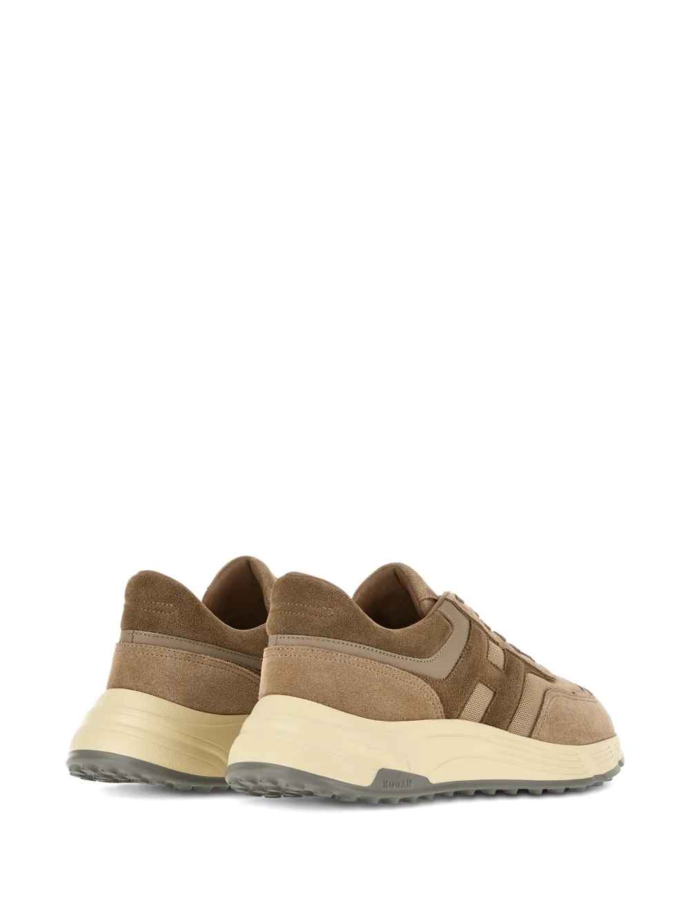 Hogan Hyperlight suede sneakers Bruin