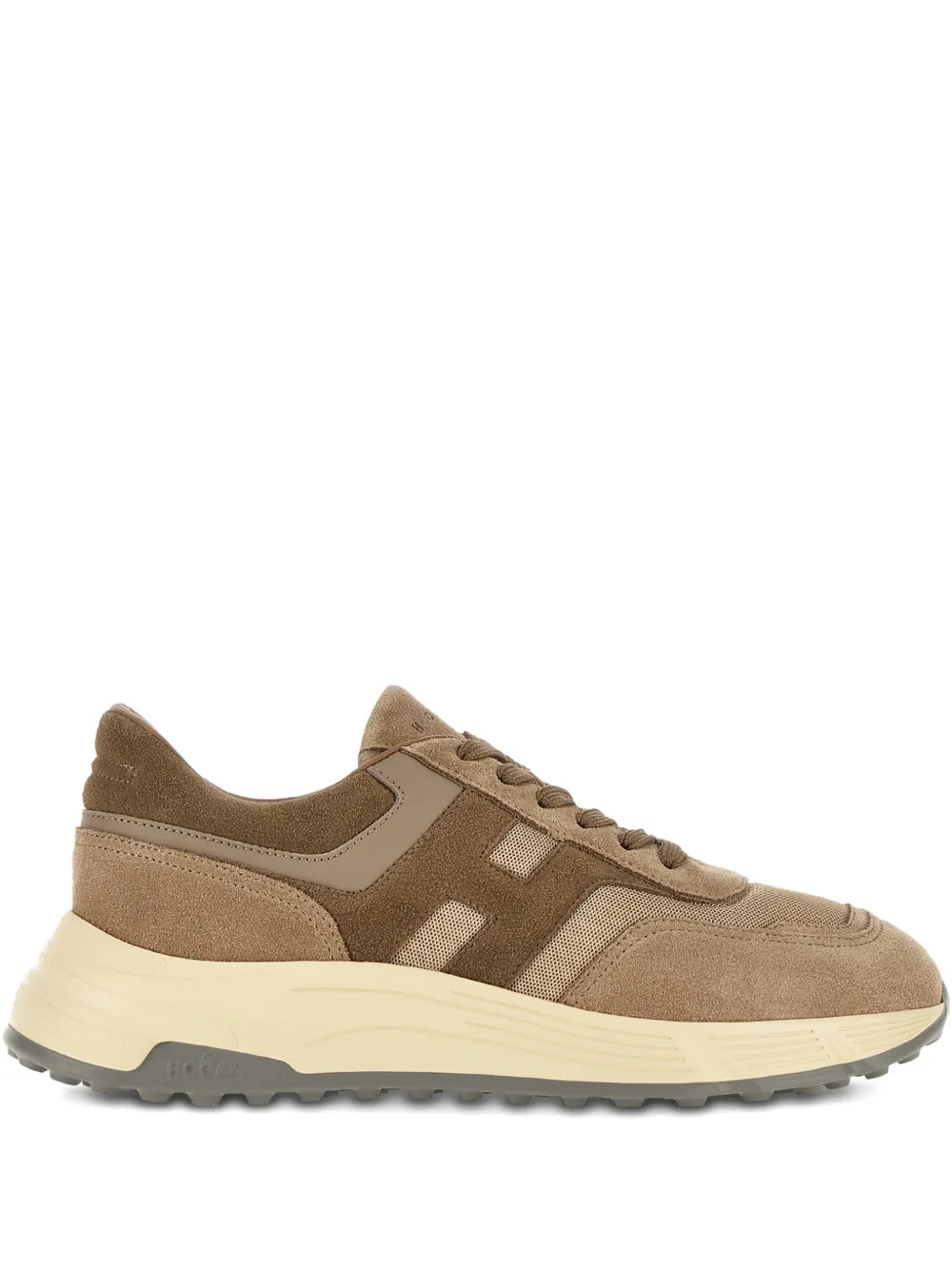 Hogan Hyperlight suede sneakers Bruin