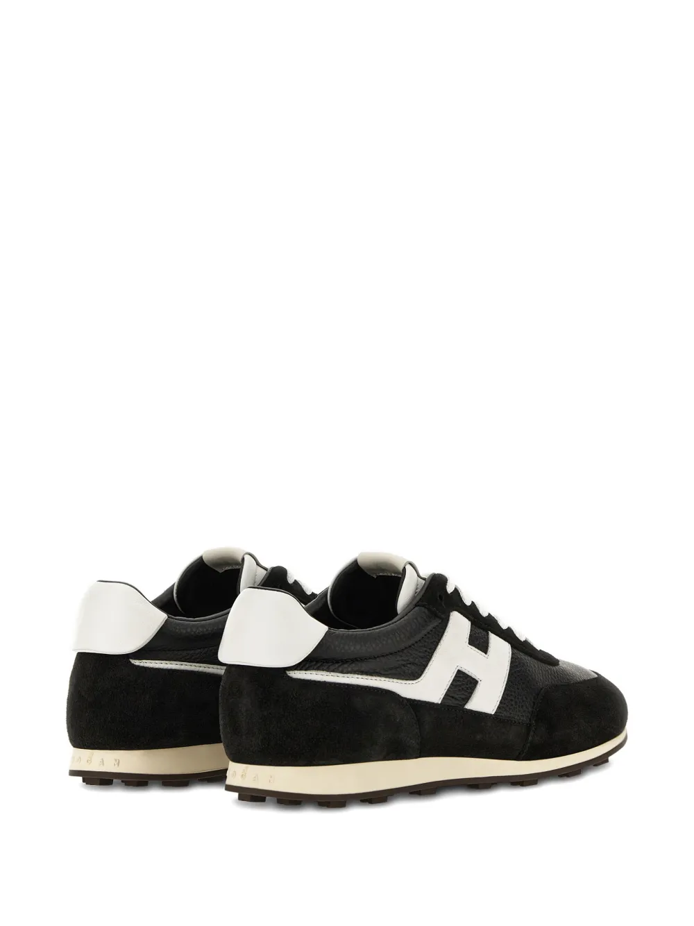 Hogan H699 sneakers met logopatch Zwart