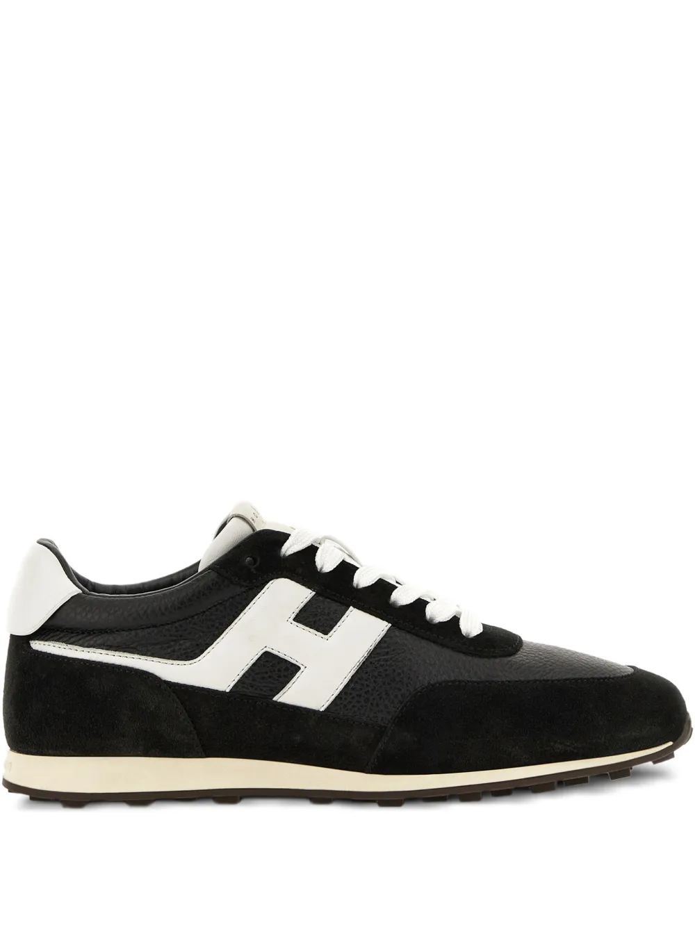 Hogan H699 logo-patch sneakers - Nero
