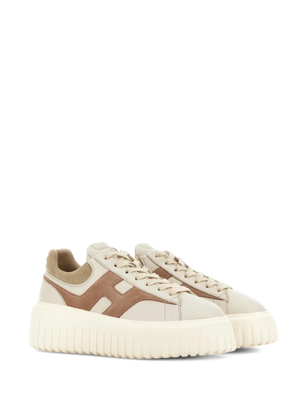 Hogan H-Stripes sneakers Beige