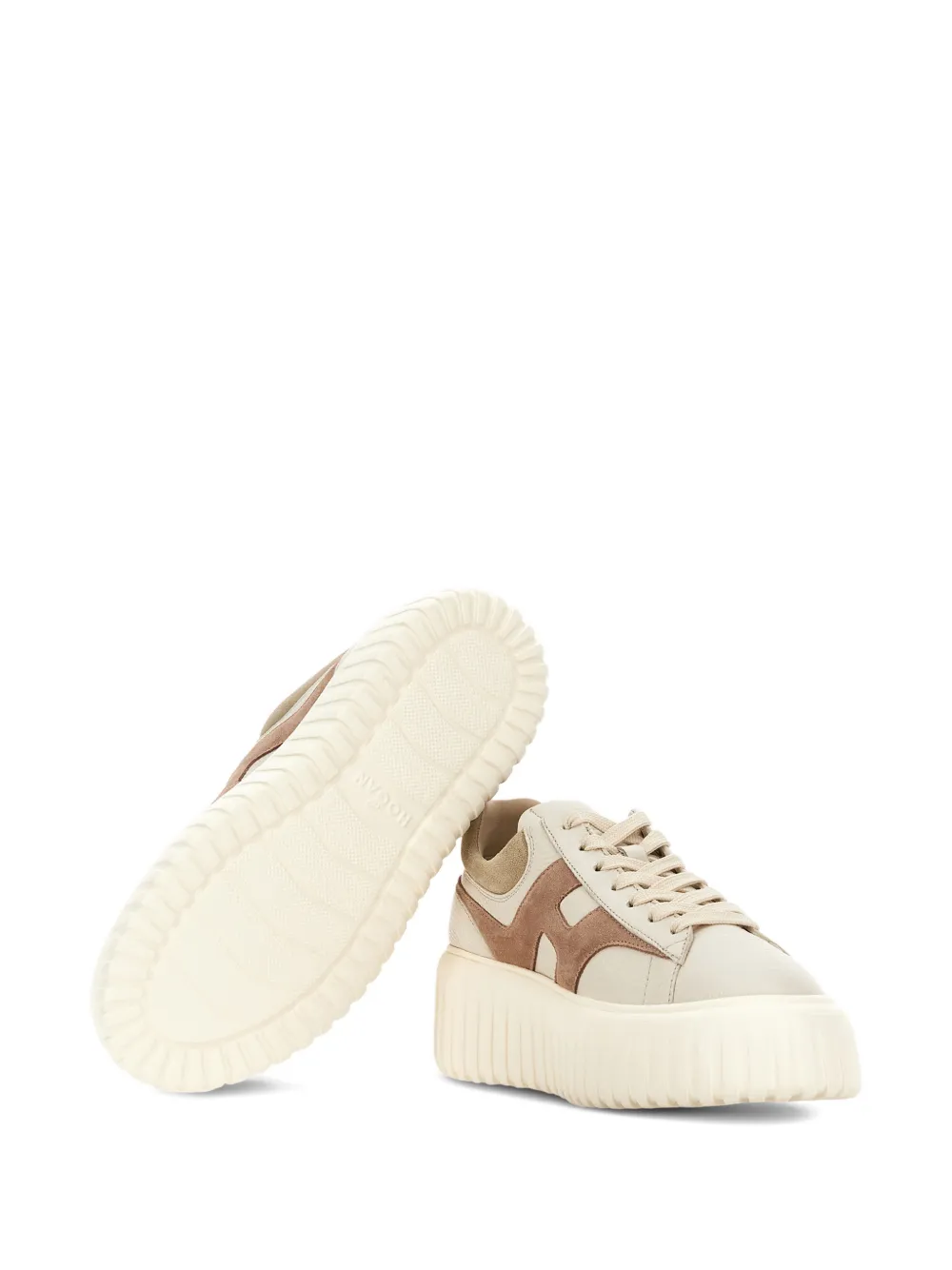 Hogan H-Stripes sneakers Beige