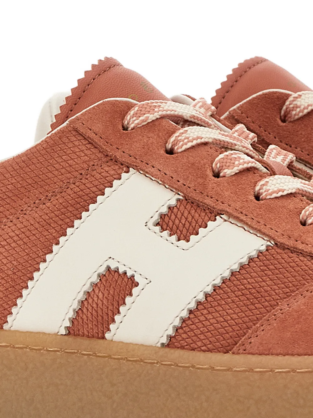 Hogan H698 sneakers met plateauzool Oranje