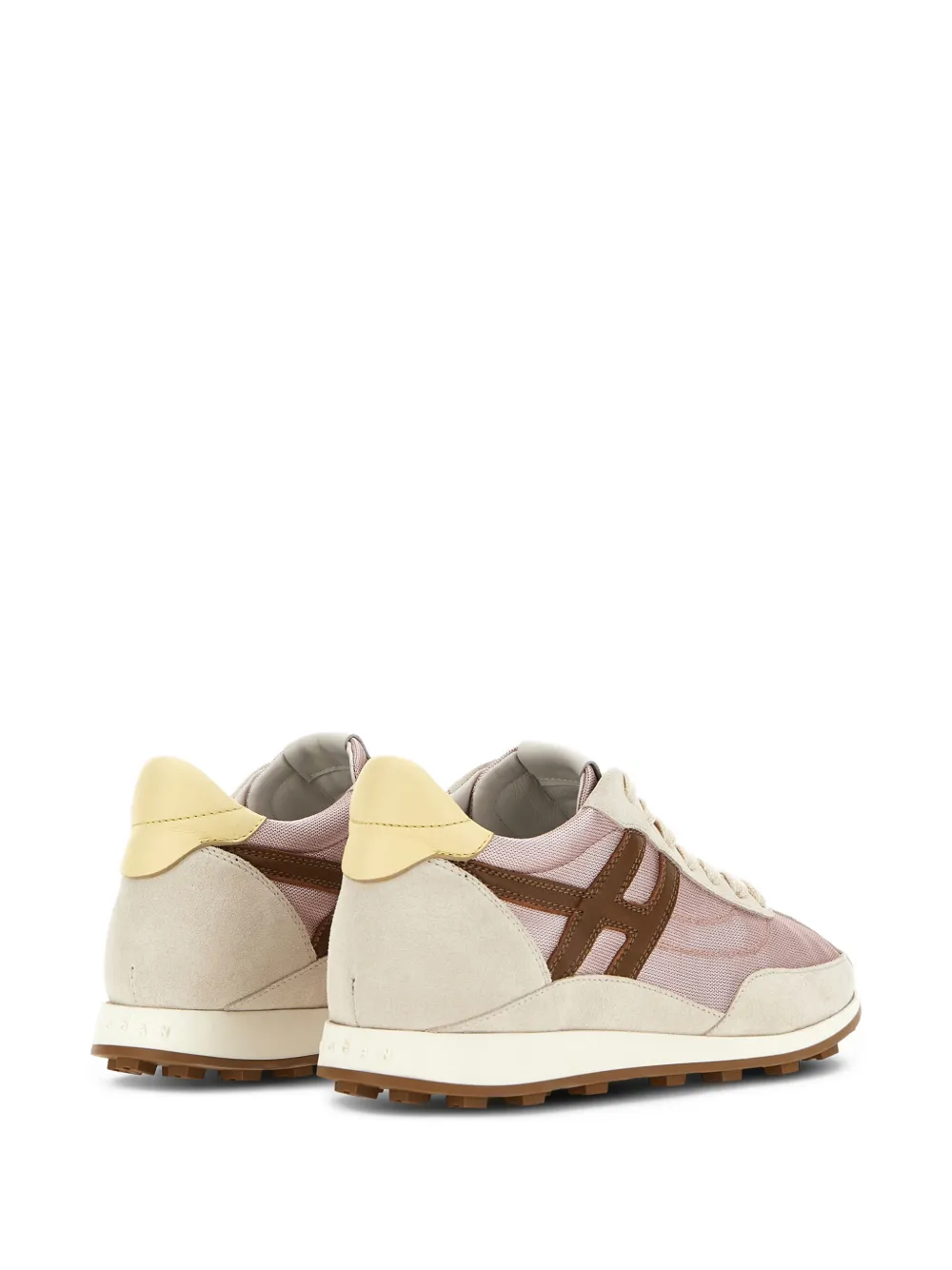 Hogan H699 sneakers met veters Beige