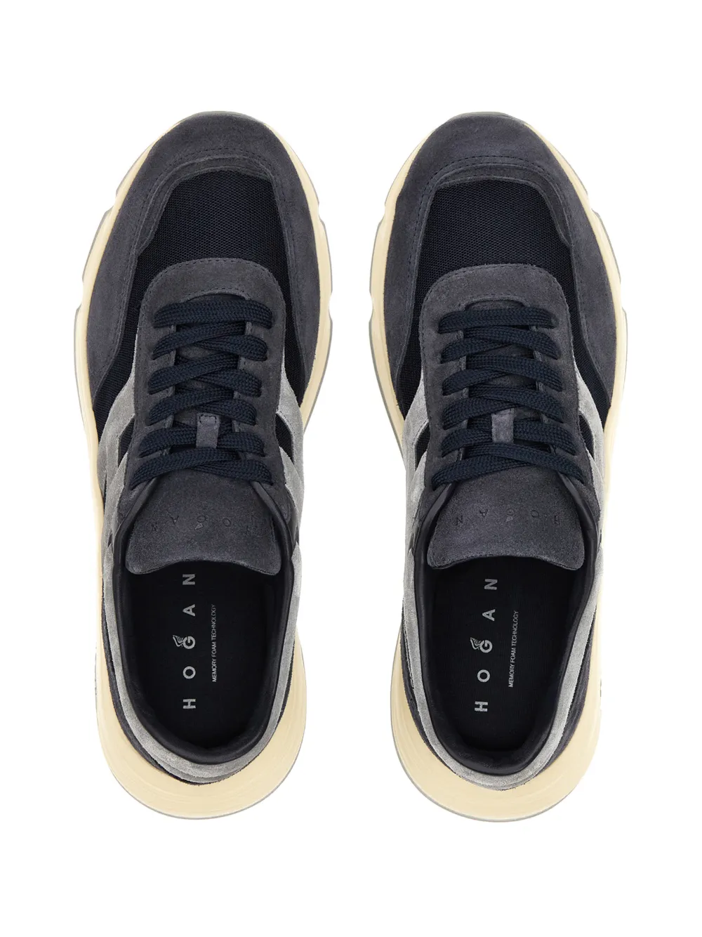 Hogan Hyperlight leren sneakers Blauw