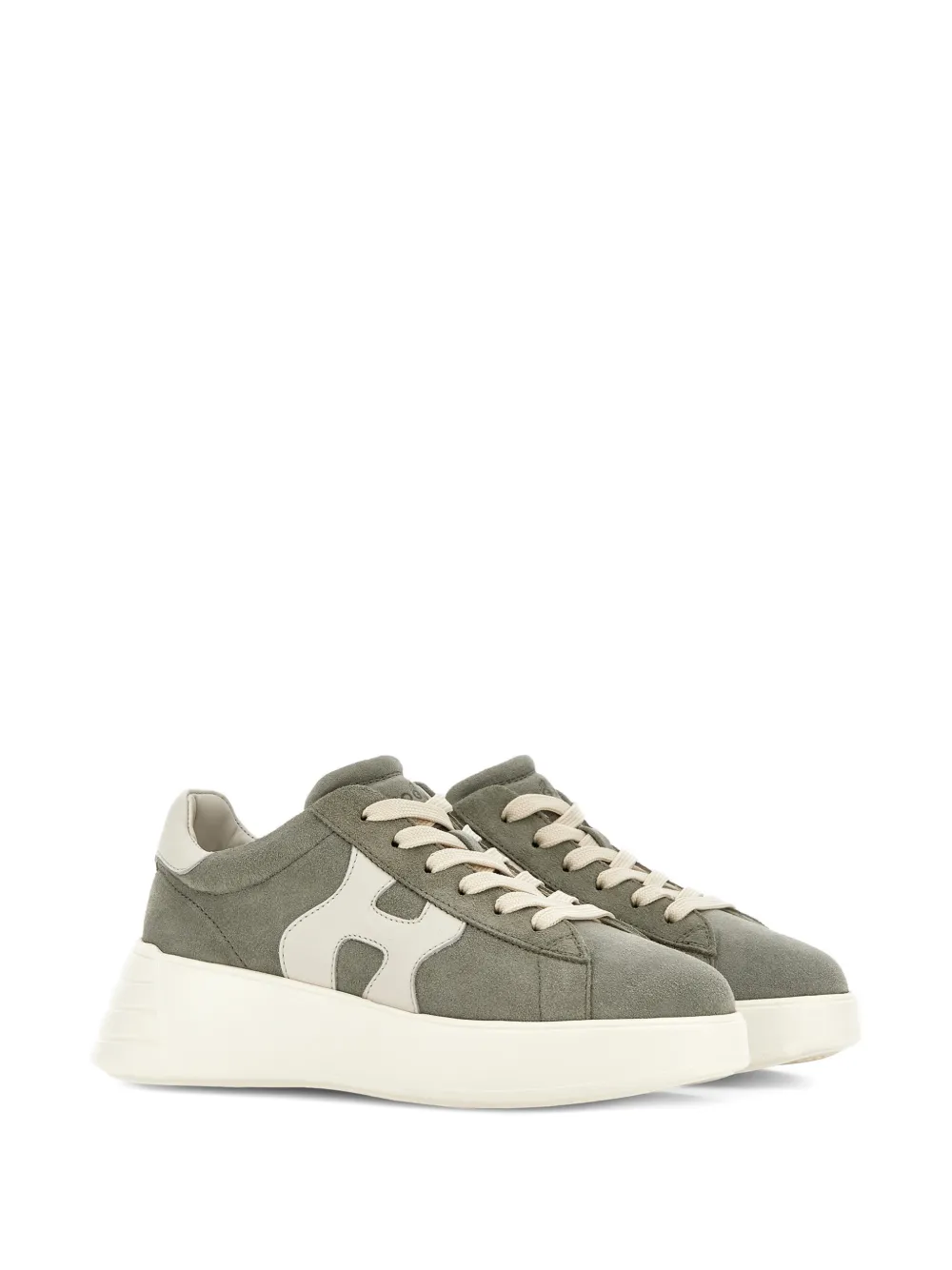 Hogan Rebel suède sneakers Groen