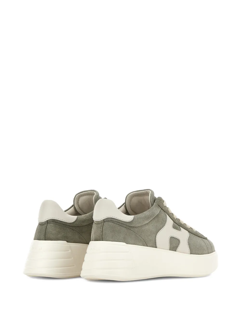 Hogan Rebel suède sneakers Groen