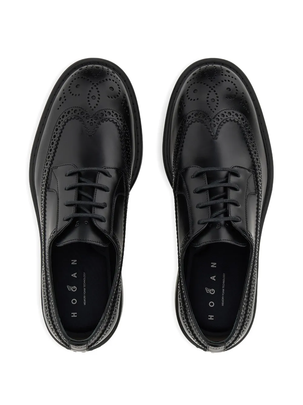 Hogan H704 Urbano derby schoenen Zwart