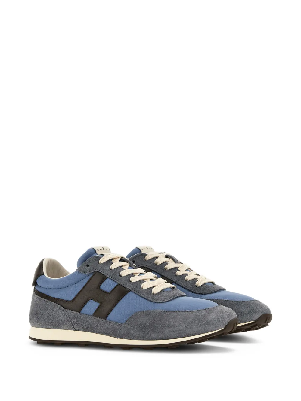 Hogan H699 sneakers met logopatch Blauw