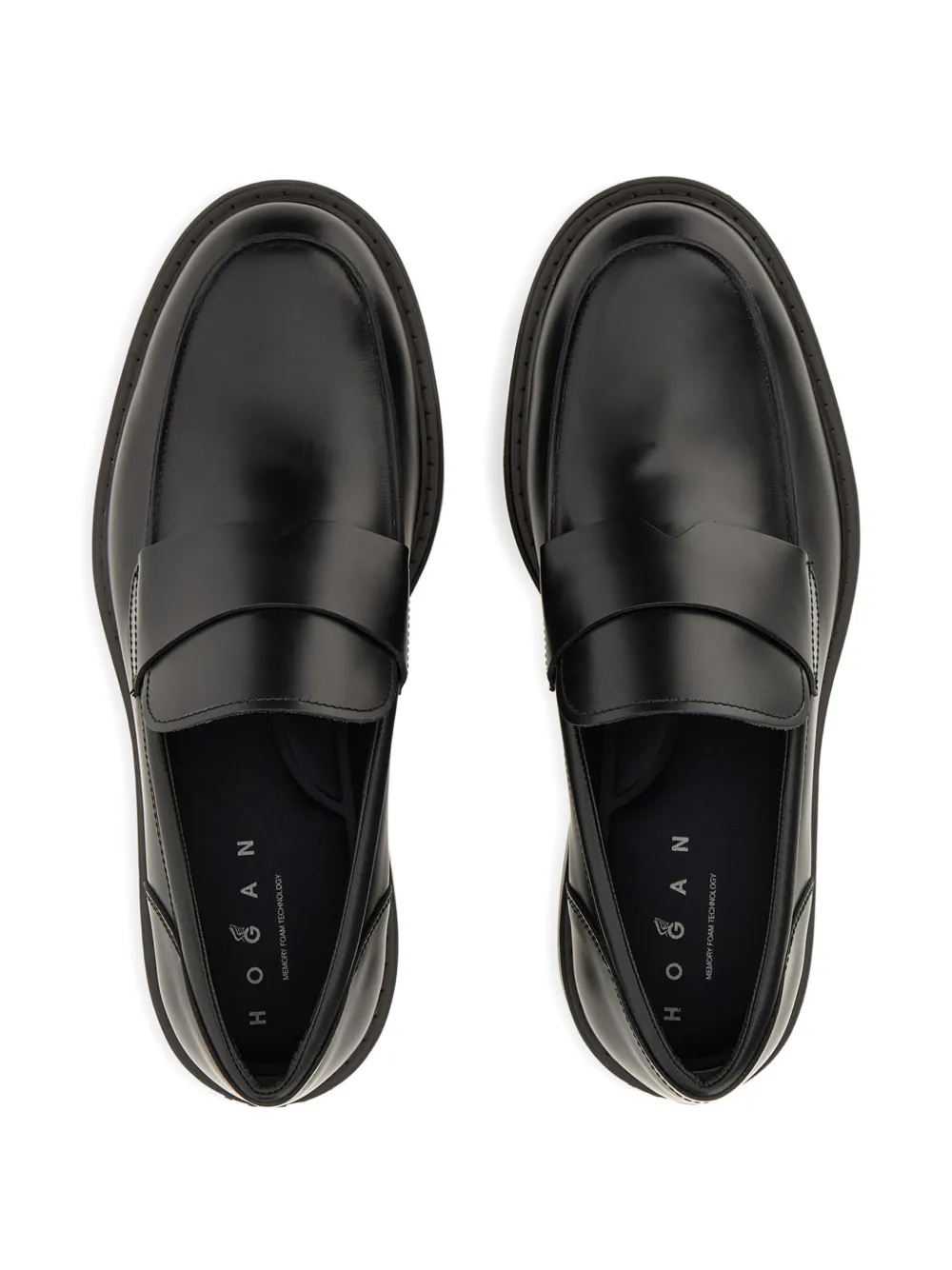 Hogan H704 Urbano loafers Zwart