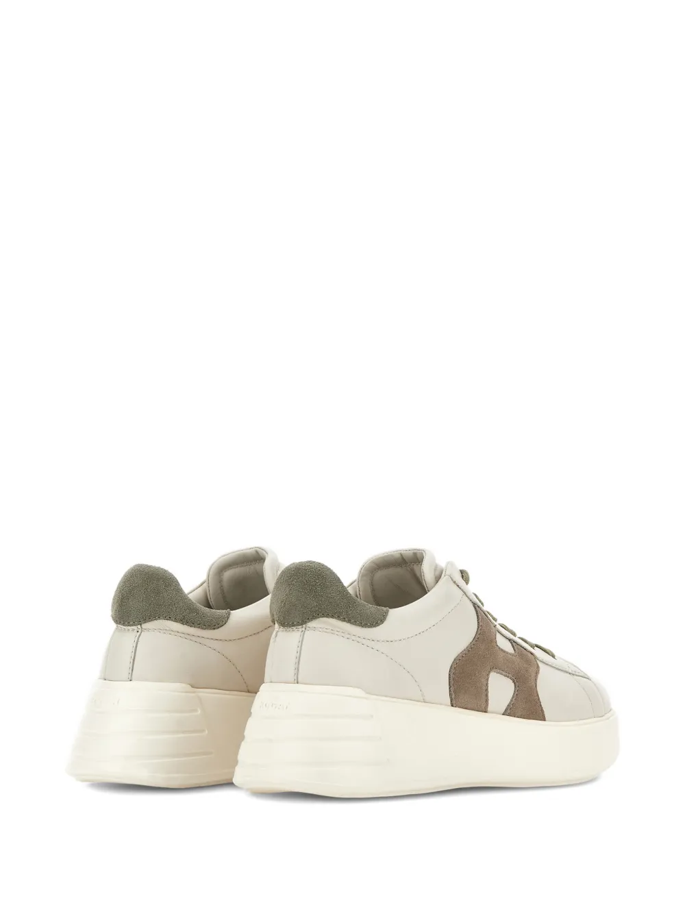 Hogan Rebel leren sneakers Beige