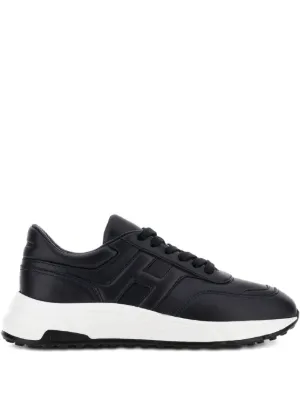 Givenchy NFNTY-52 Leather Sneakers | Black | FARFETCH