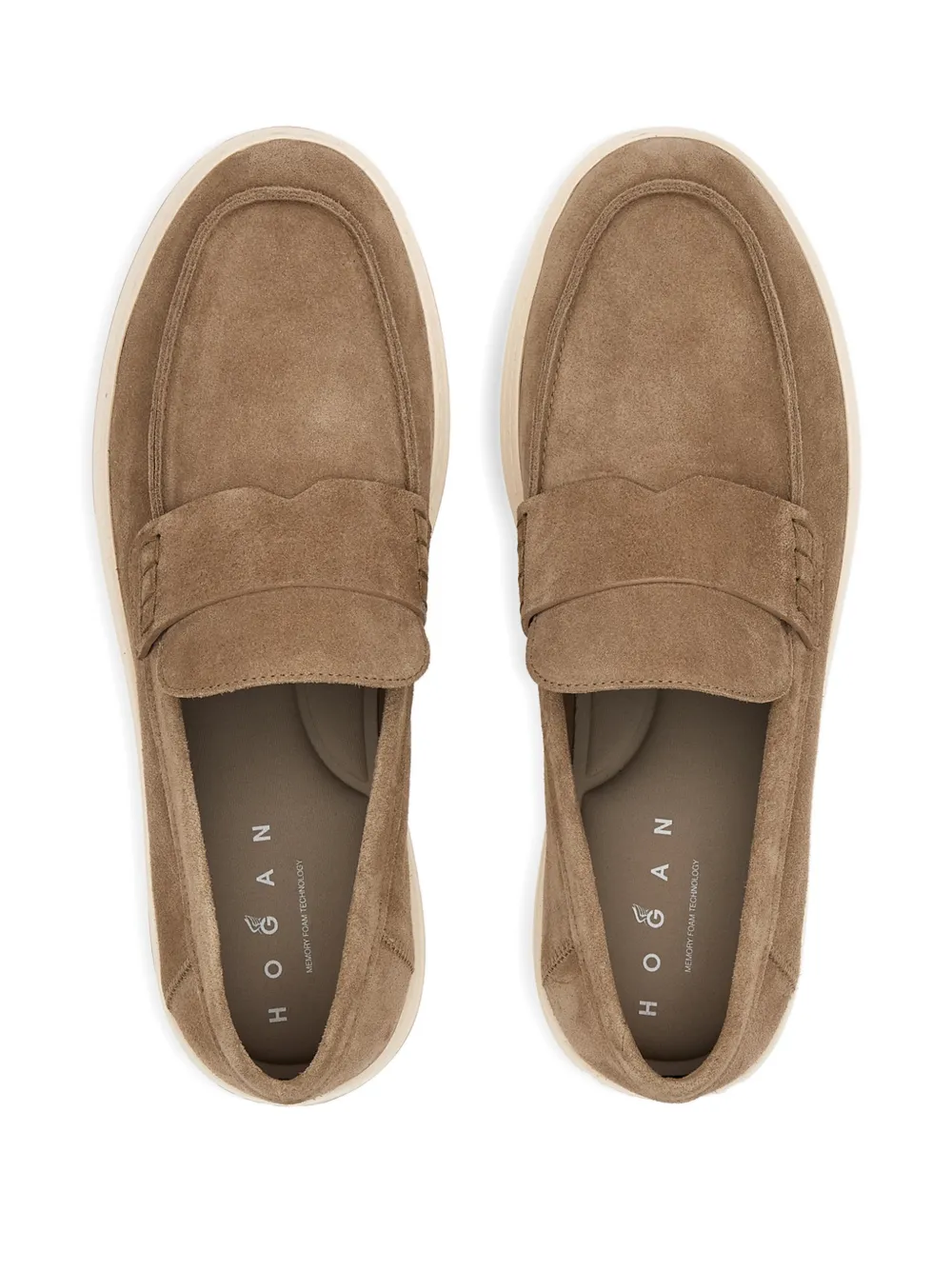 Hogan H668 H-TV loafers Beige