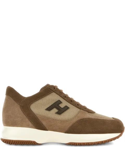 Hogan Interactive logo-patch sneakers