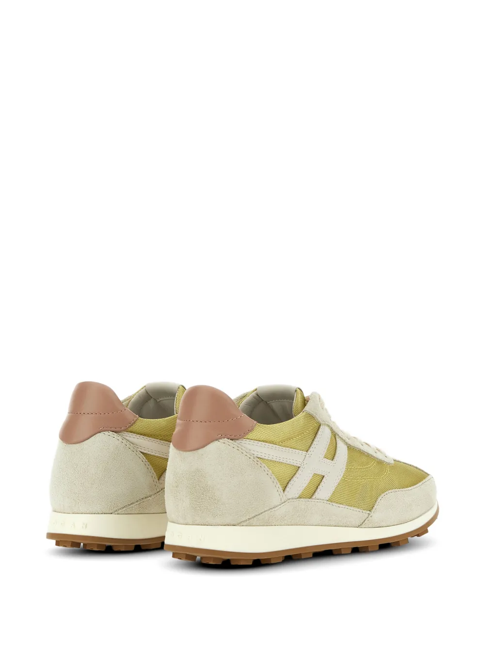 Hogan Sneakers met logo Beige