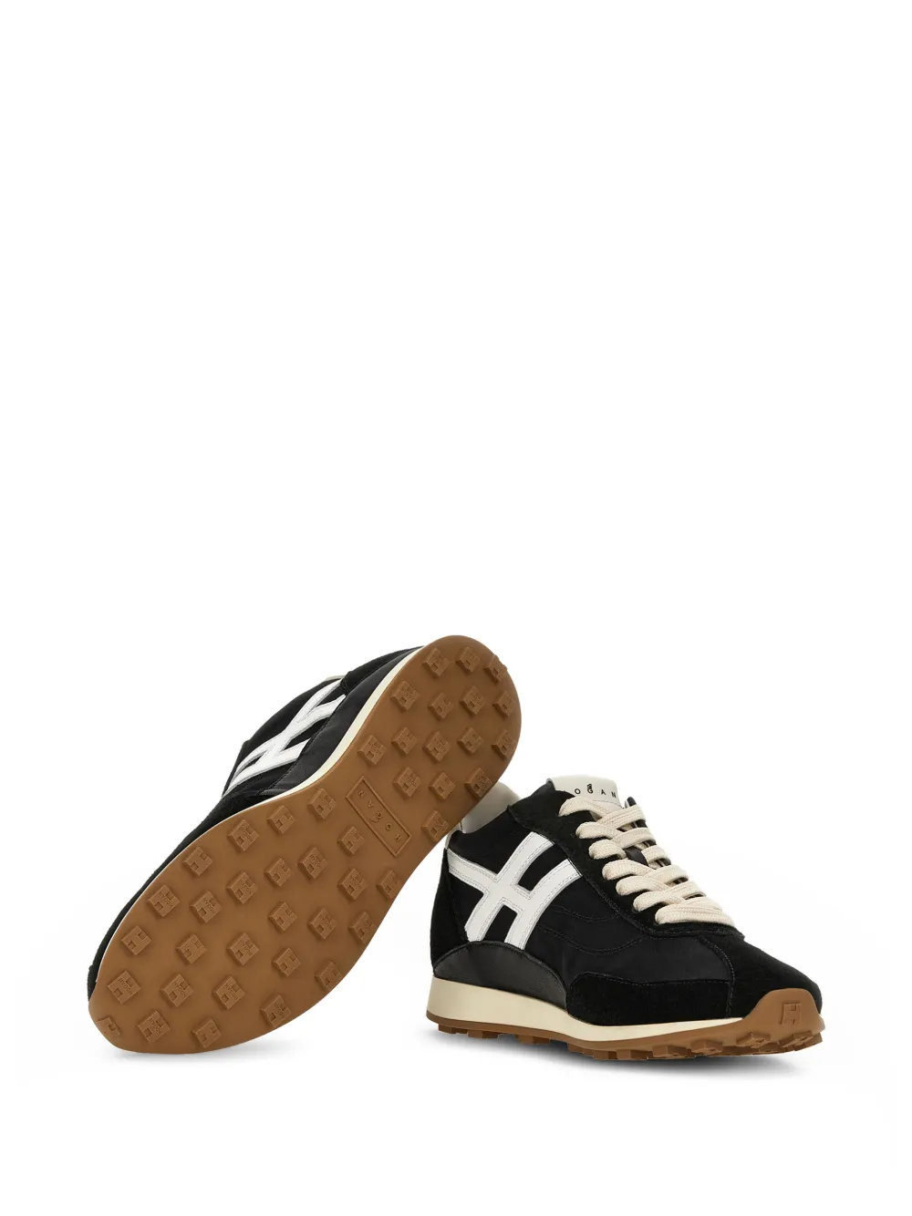 Hogan H699 sneakers met veters Zwart