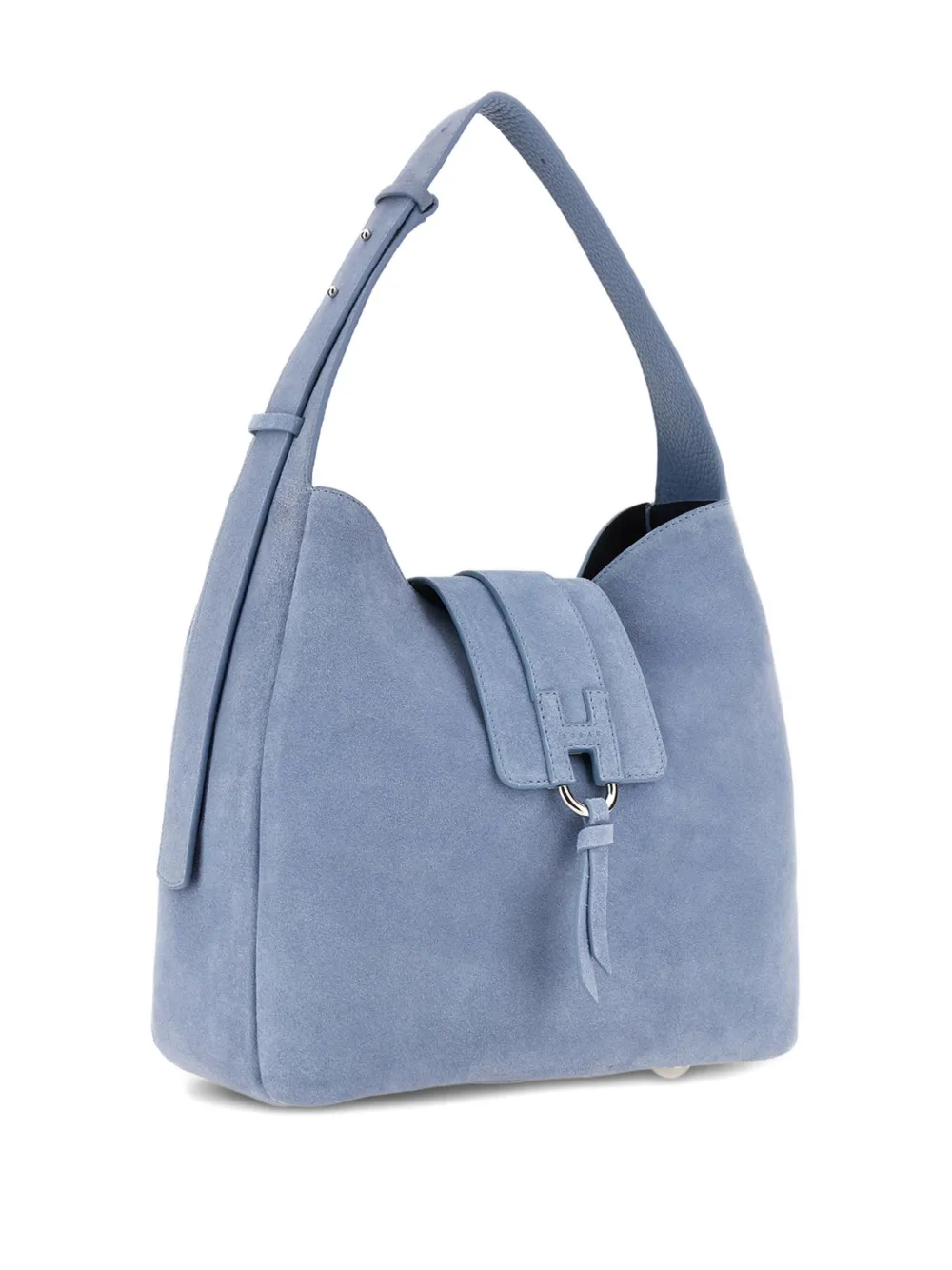  Hogan Logo-buckle Shoulder Bag - Blue 