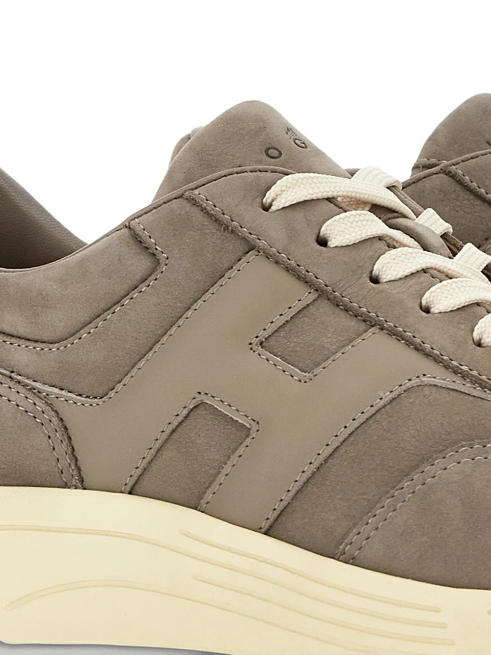 Hogan Hyperlight sneakers met logopatch Bruin