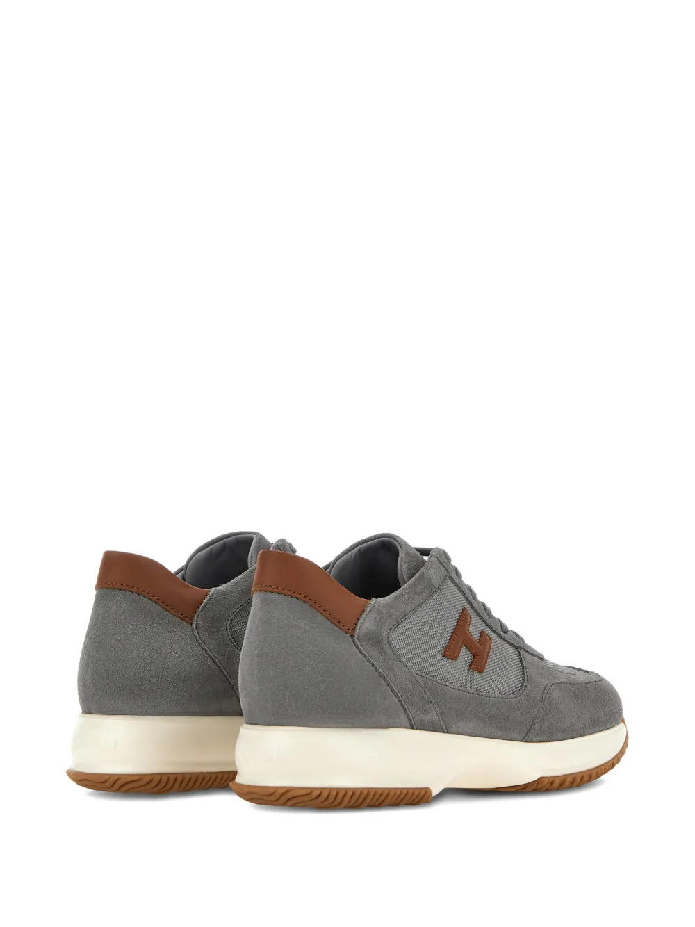 Hogan Interactive sneakers met logodetail Grijs