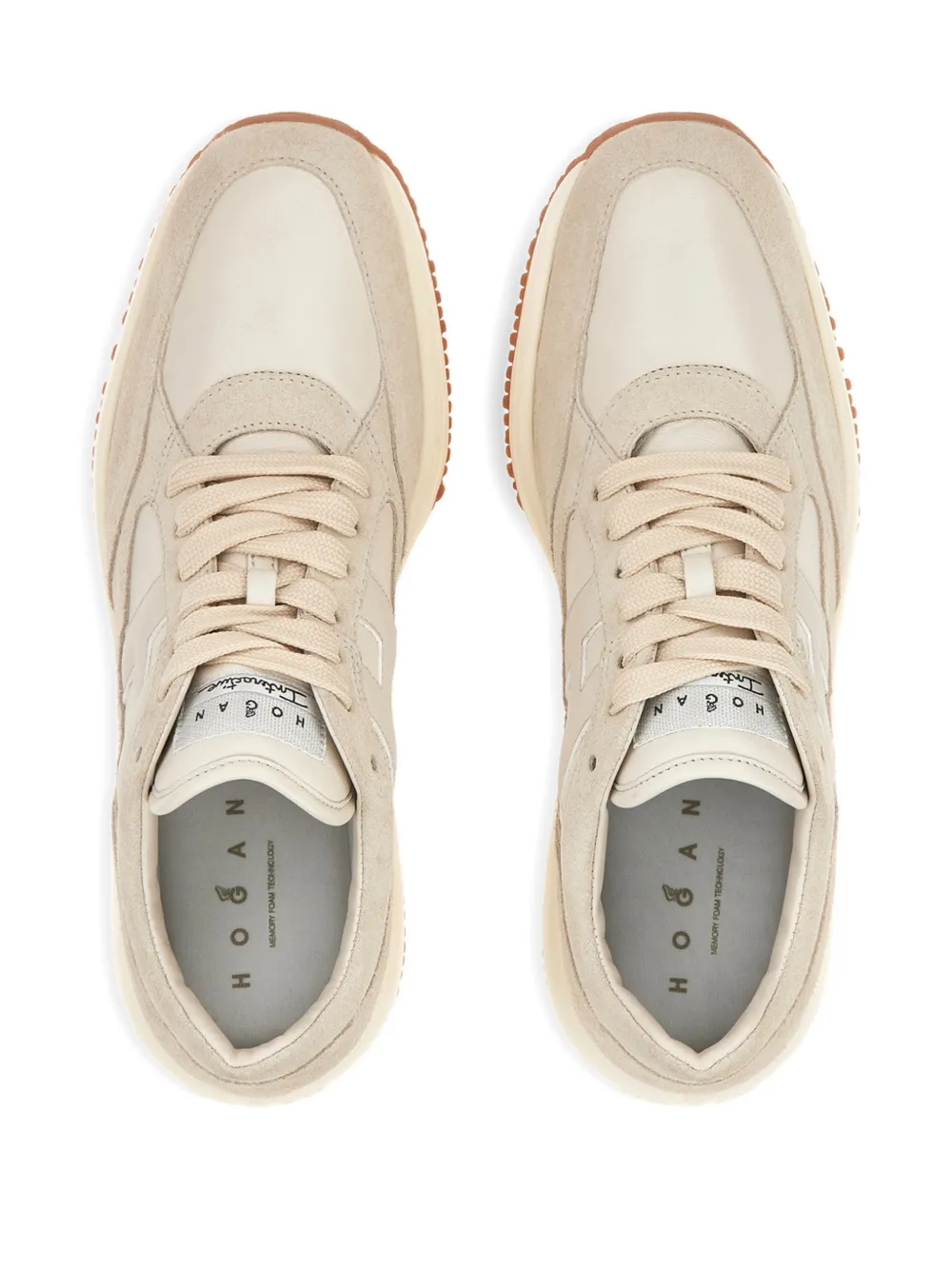 Hogan Suède sneakers Beige