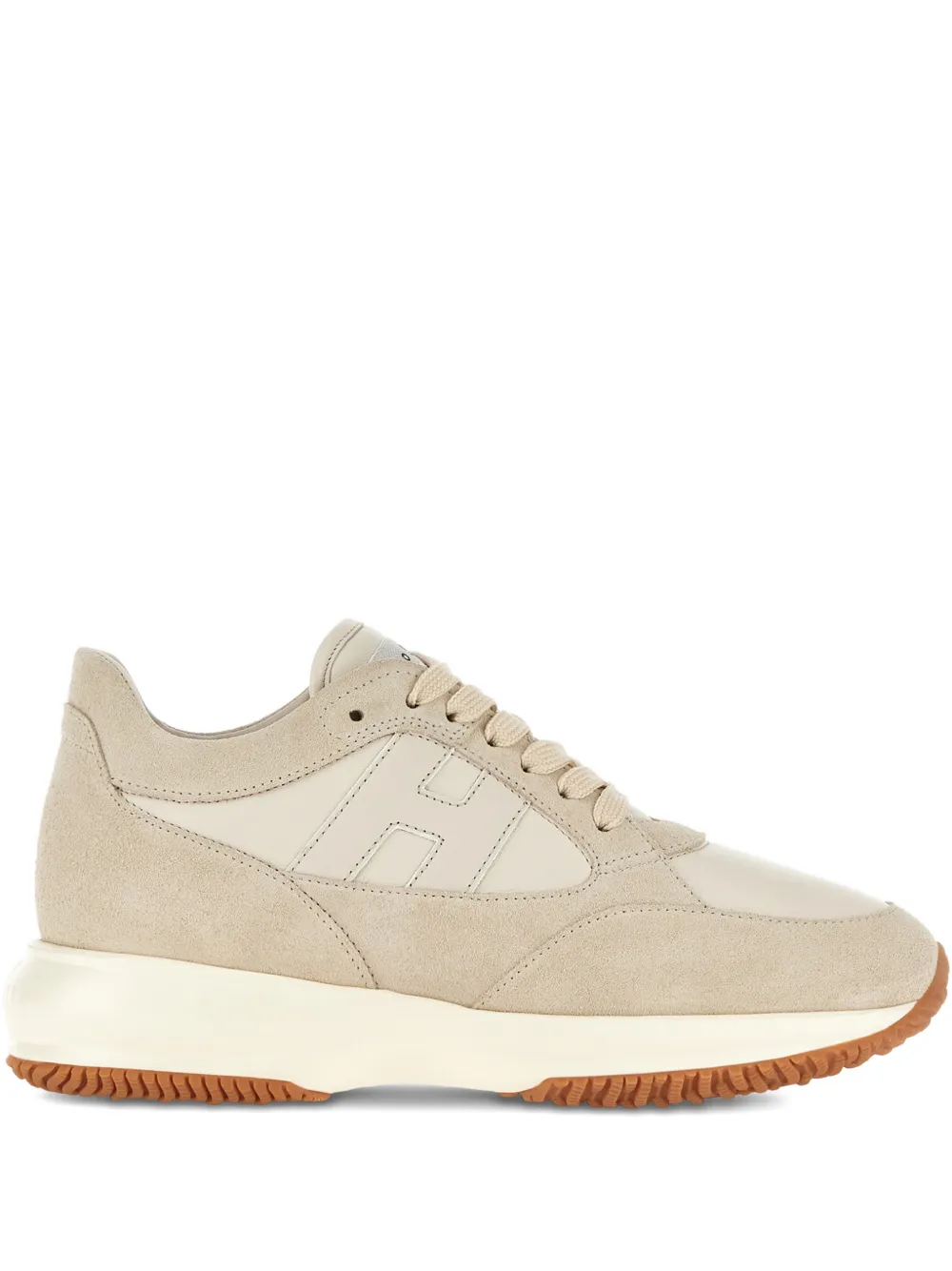 Hogan Sneakers aus Wildleder - Nude