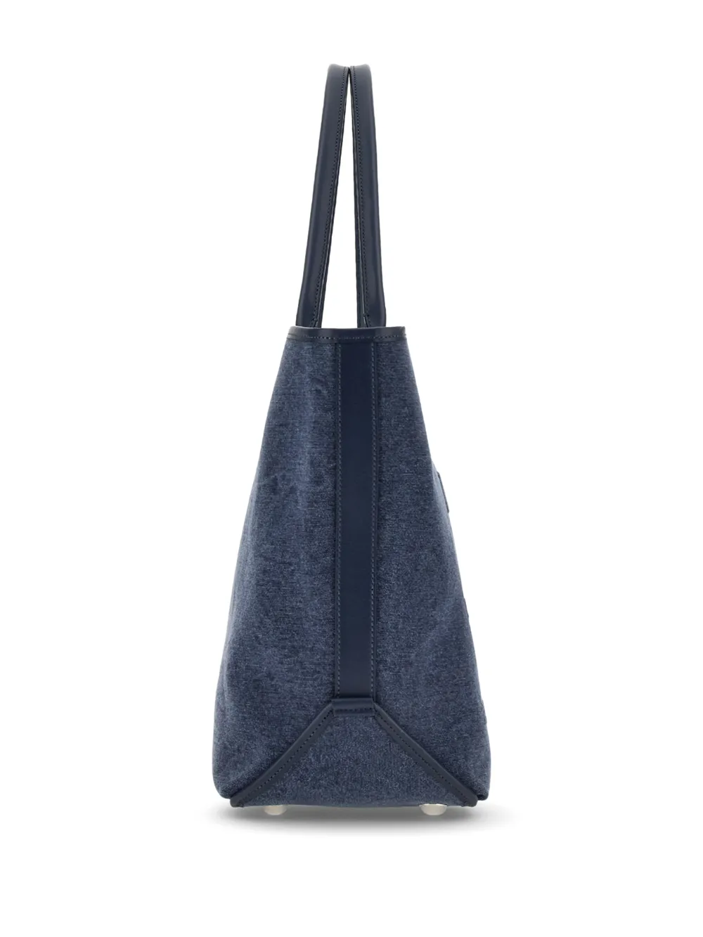  Hogan Bolso Shopper Address Canvas - Azul 