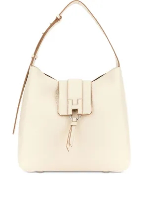 Hogan レザー ショルダーバッグ | ホワイト | FARFETCH JP