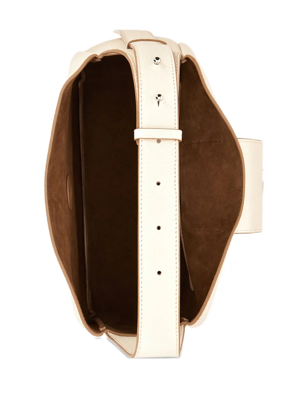 Hogan Trend leren schoudertas Beige