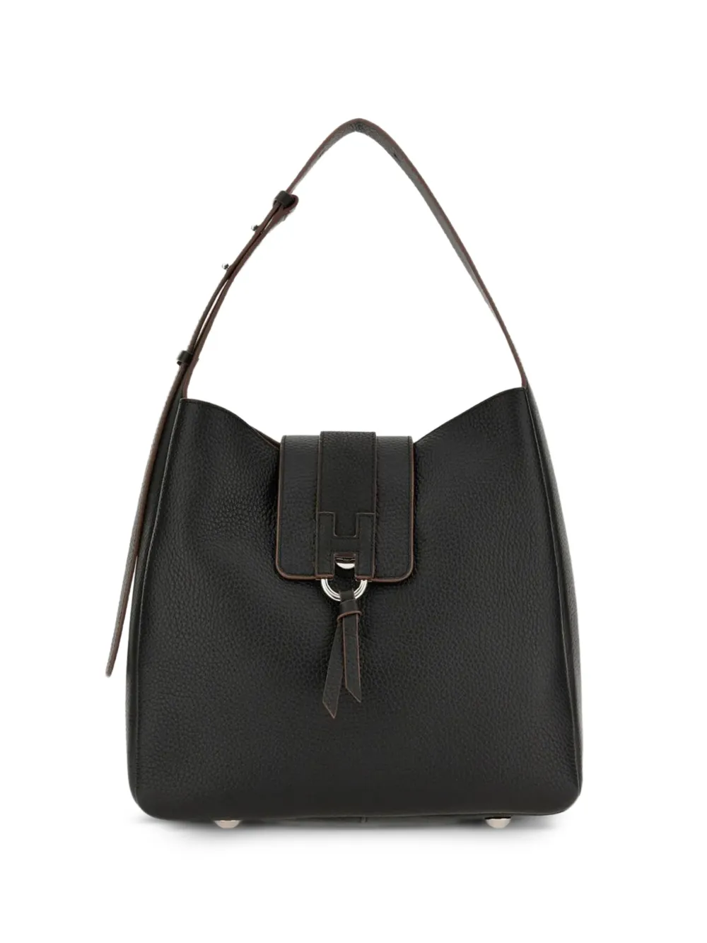 Hogan tassel-detail shoulder bag - Black