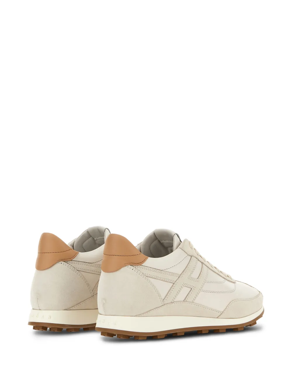 Hogan H699 sneakers met veters Beige