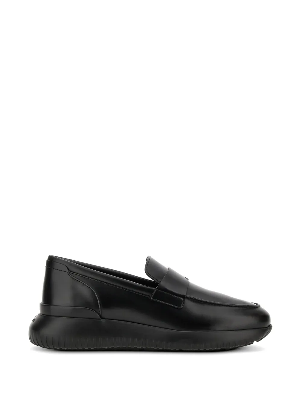 Hogan cube platform loafers Zwart